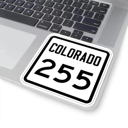 Colorado 255 1946 (Colorado) (Road Sign) STICKER Vinyl Kiss-Cut Decal - The Sticker Space