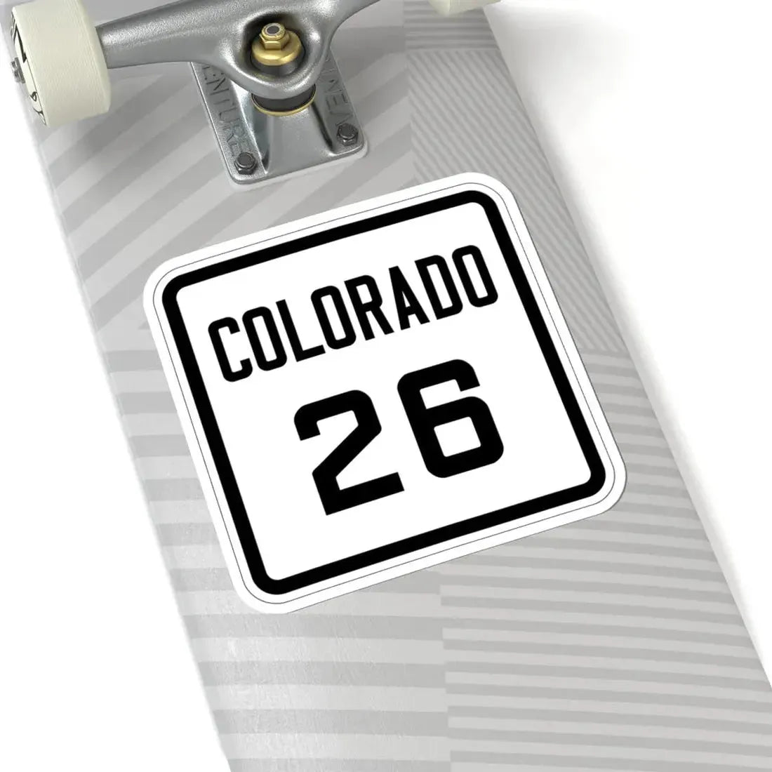 Colorado 26 1926 (Colorado) (Road Sign) STICKER Vinyl Kiss-Cut Decal - The Sticker Space