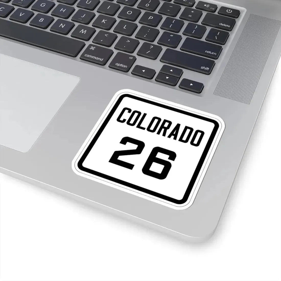 Colorado 26 1926 (Colorado) (Road Sign) STICKER Vinyl Kiss-Cut Decal - The Sticker Space