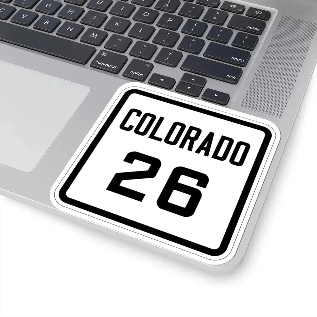 Colorado 26 1926 (Colorado) (Road Sign) STICKER Vinyl Kiss-Cut Decal - The Sticker Space