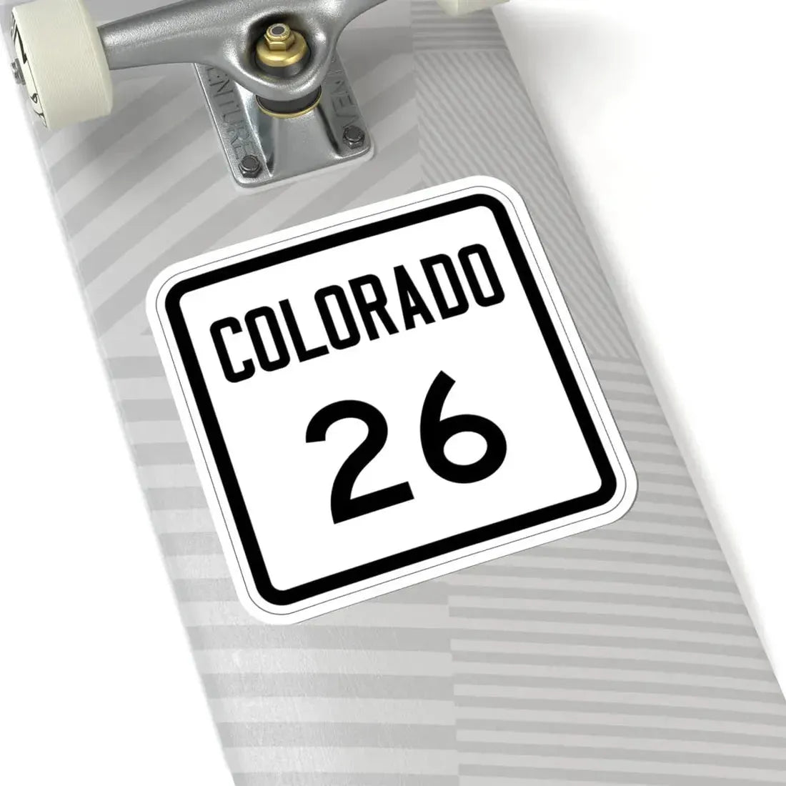 Colorado 26 1946 (Colorado) (Road Sign) STICKER Vinyl Kiss-Cut Decal - The Sticker Space