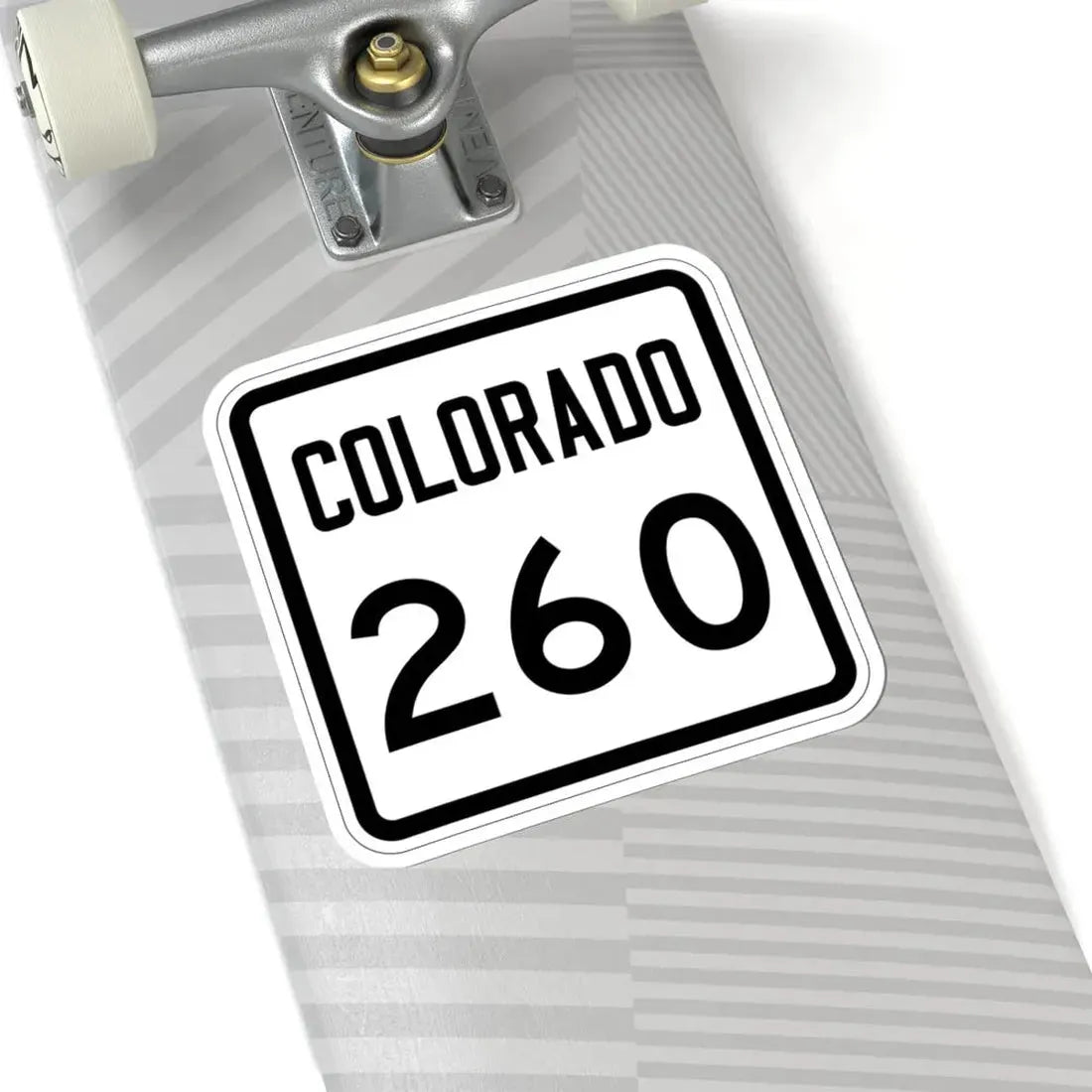 Colorado 260 1946 (Colorado) (Road Sign) STICKER Vinyl Kiss-Cut Decal - The Sticker Space