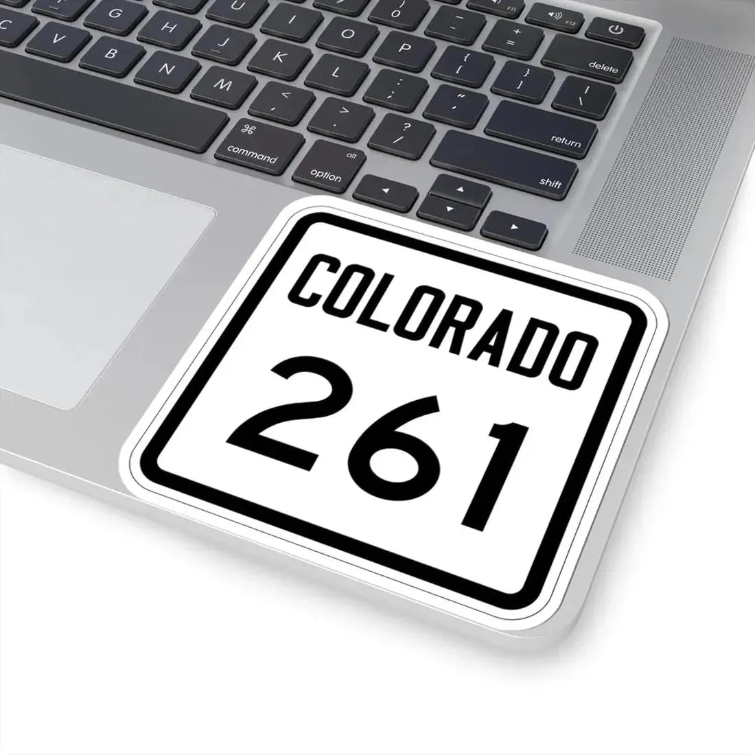 Colorado 261 1946 (Colorado) (Road Sign) STICKER Vinyl Kiss-Cut Decal - The Sticker Space
