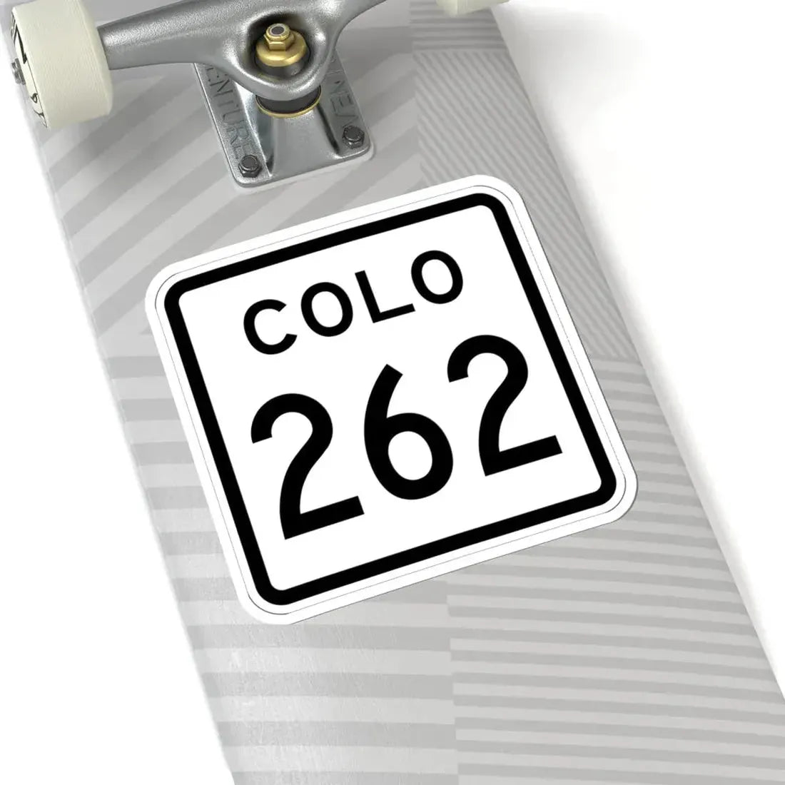 Colorado 262 1952 (Colorado) (Road Sign) STICKER Vinyl Kiss-Cut Decal - The Sticker Space