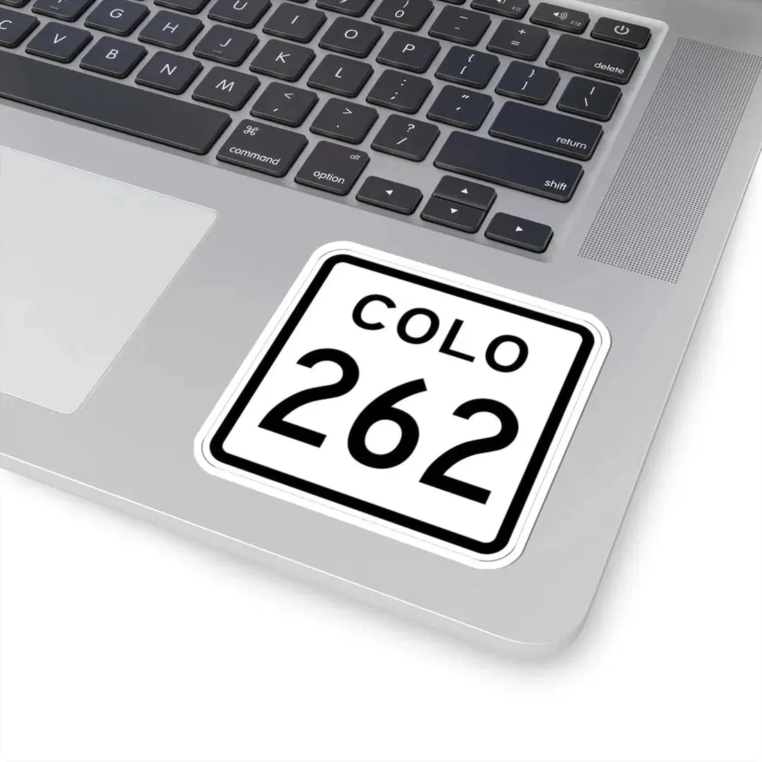 Colorado 262 1952 (Colorado) (Road Sign) STICKER Vinyl Kiss-Cut Decal - The Sticker Space