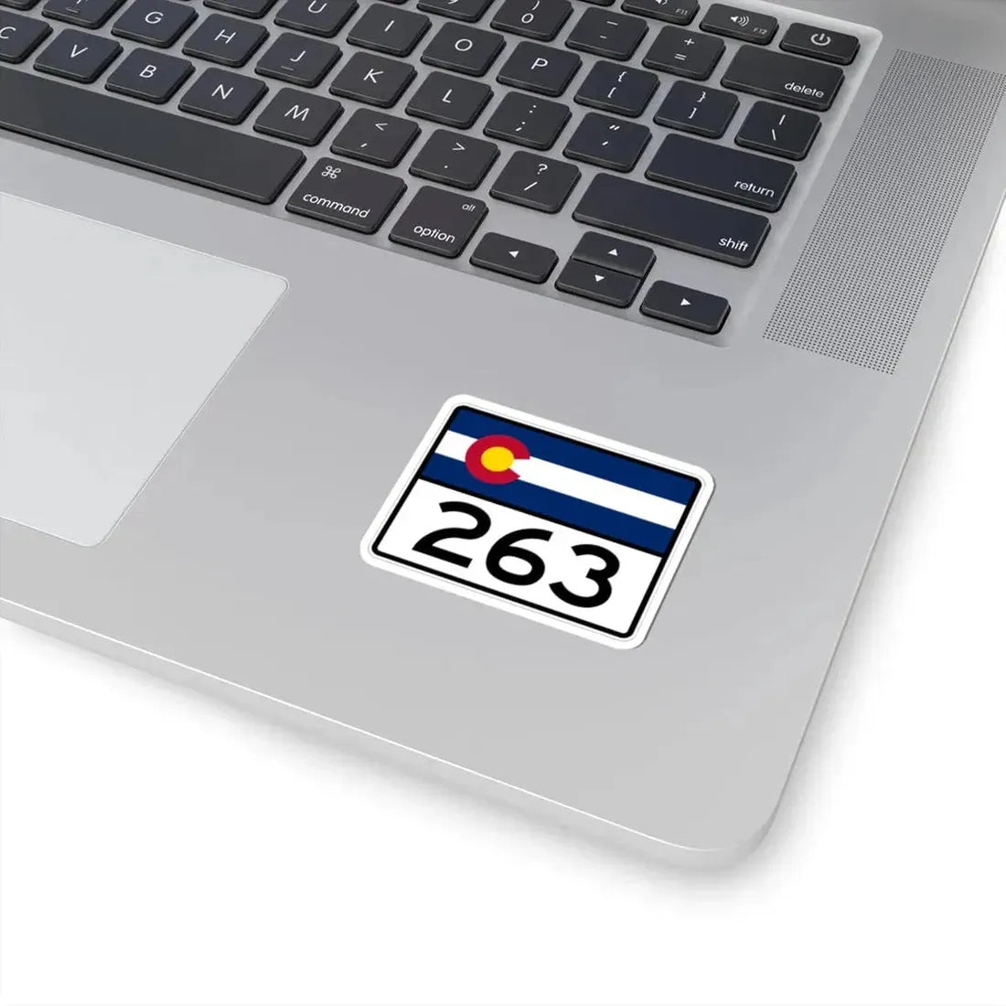 Colorado 263 wide (Colorado) (Road Sign) STICKER Vinyl Kiss-Cut Decal - The Sticker Space