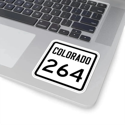 Colorado 264 1946 (Colorado) (Road Sign) STICKER Vinyl Kiss-Cut Decal - The Sticker Space