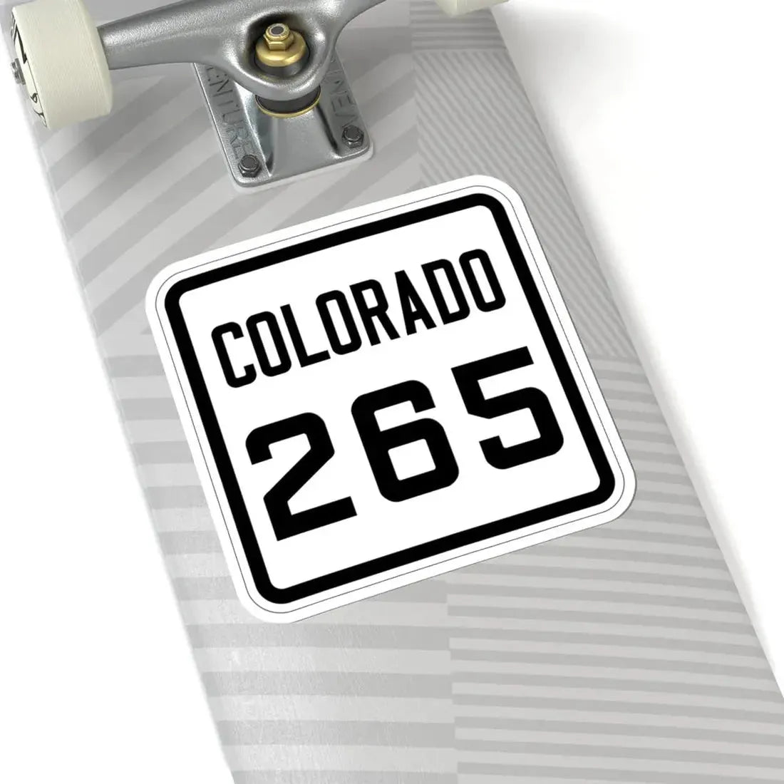 Colorado 265 1926 (Colorado) (Road Sign) STICKER Vinyl Kiss-Cut Decal - The Sticker Space