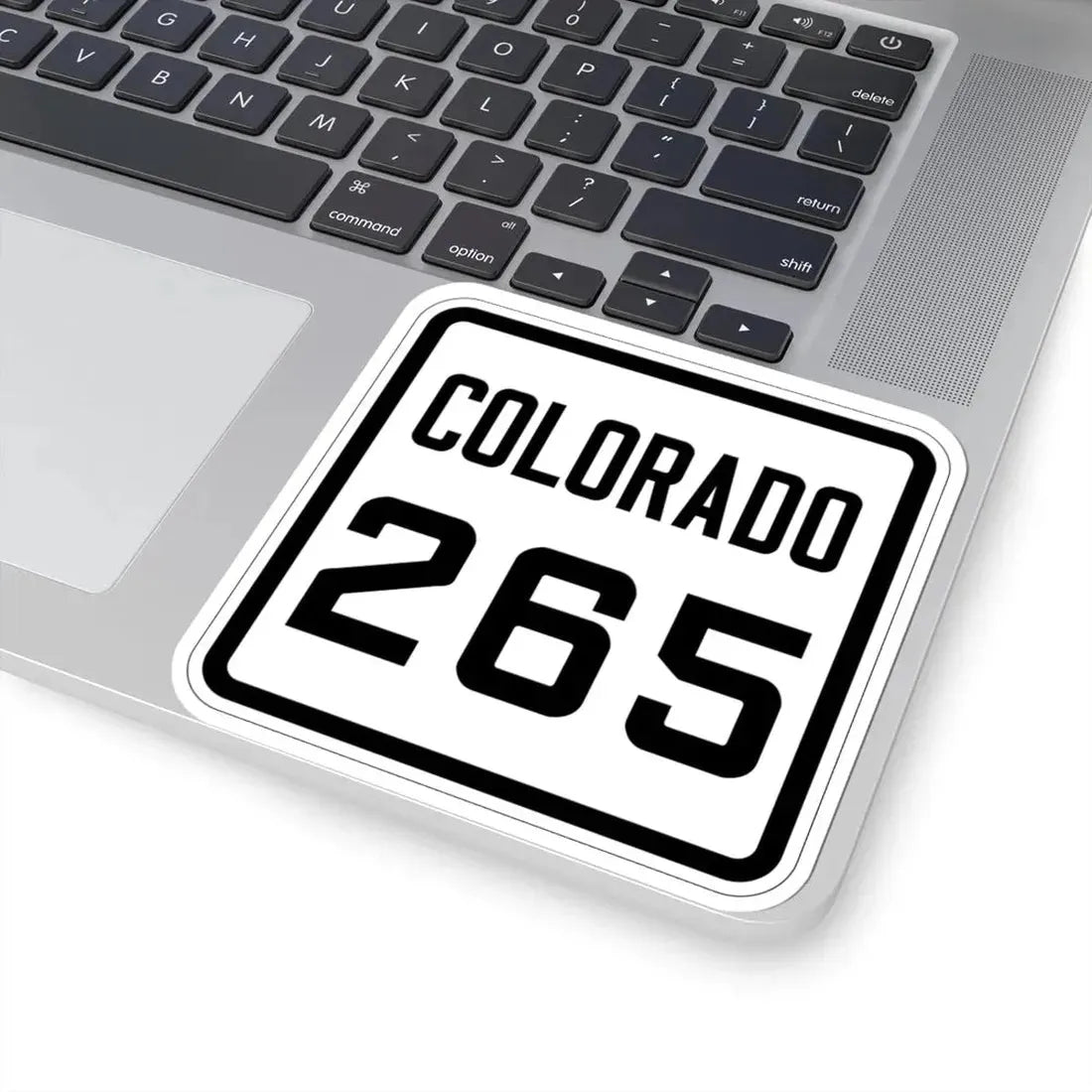 Colorado 265 1926 (Colorado) (Road Sign) STICKER Vinyl Kiss-Cut Decal - The Sticker Space