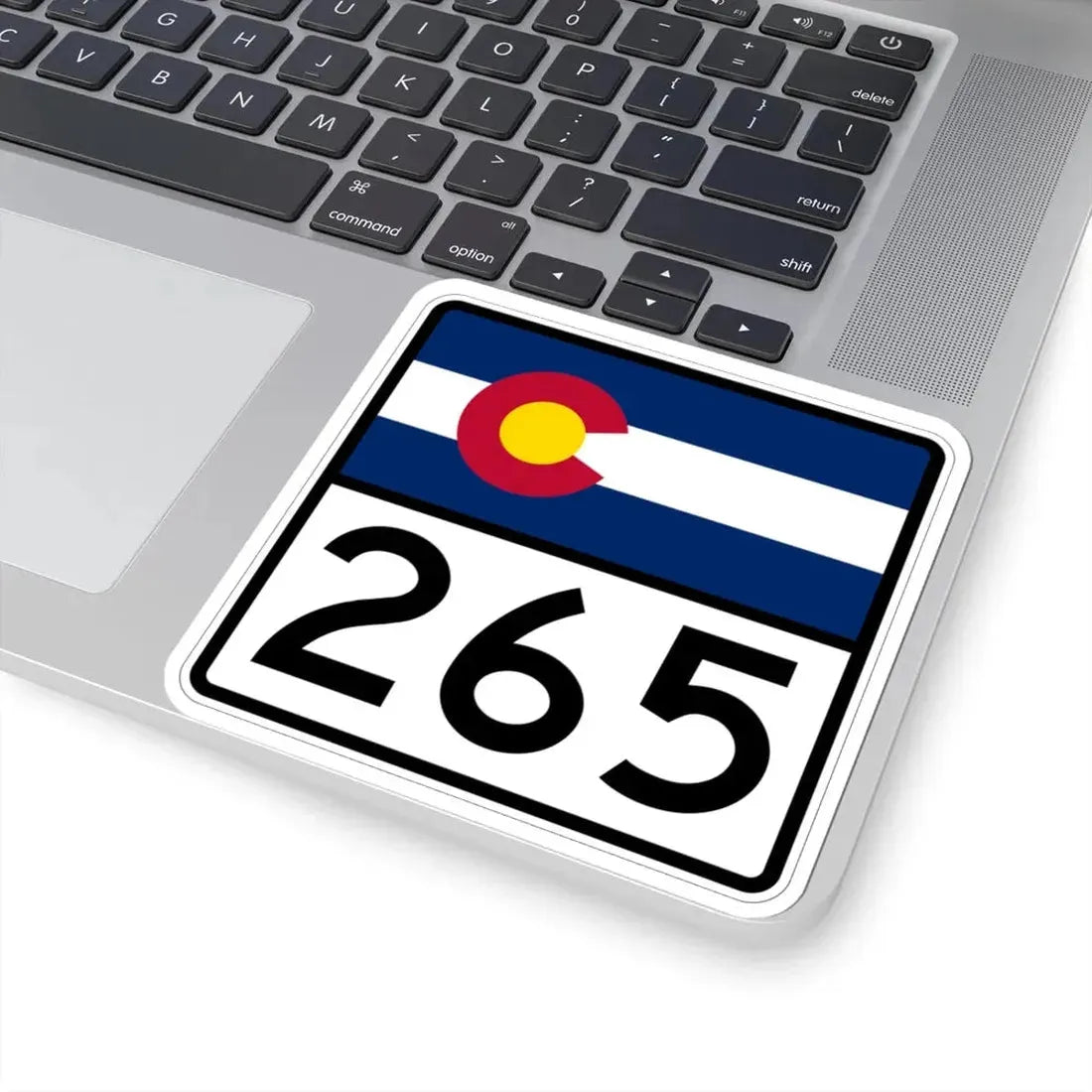 Colorado 265 (Colorado) (Road Sign) STICKER Vinyl Kiss-Cut Decal - The Sticker Space