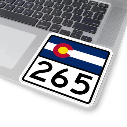 Colorado 265 (Colorado) (Road Sign) STICKER Vinyl Kiss-Cut Decal - The Sticker Space
