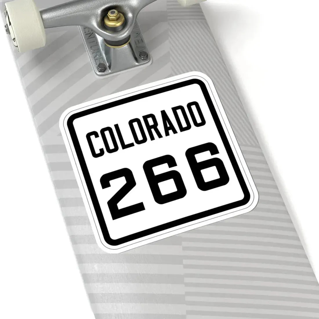 Colorado 266 1926 (Colorado) (Road Sign) STICKER Vinyl Kiss-Cut Decal - The Sticker Space