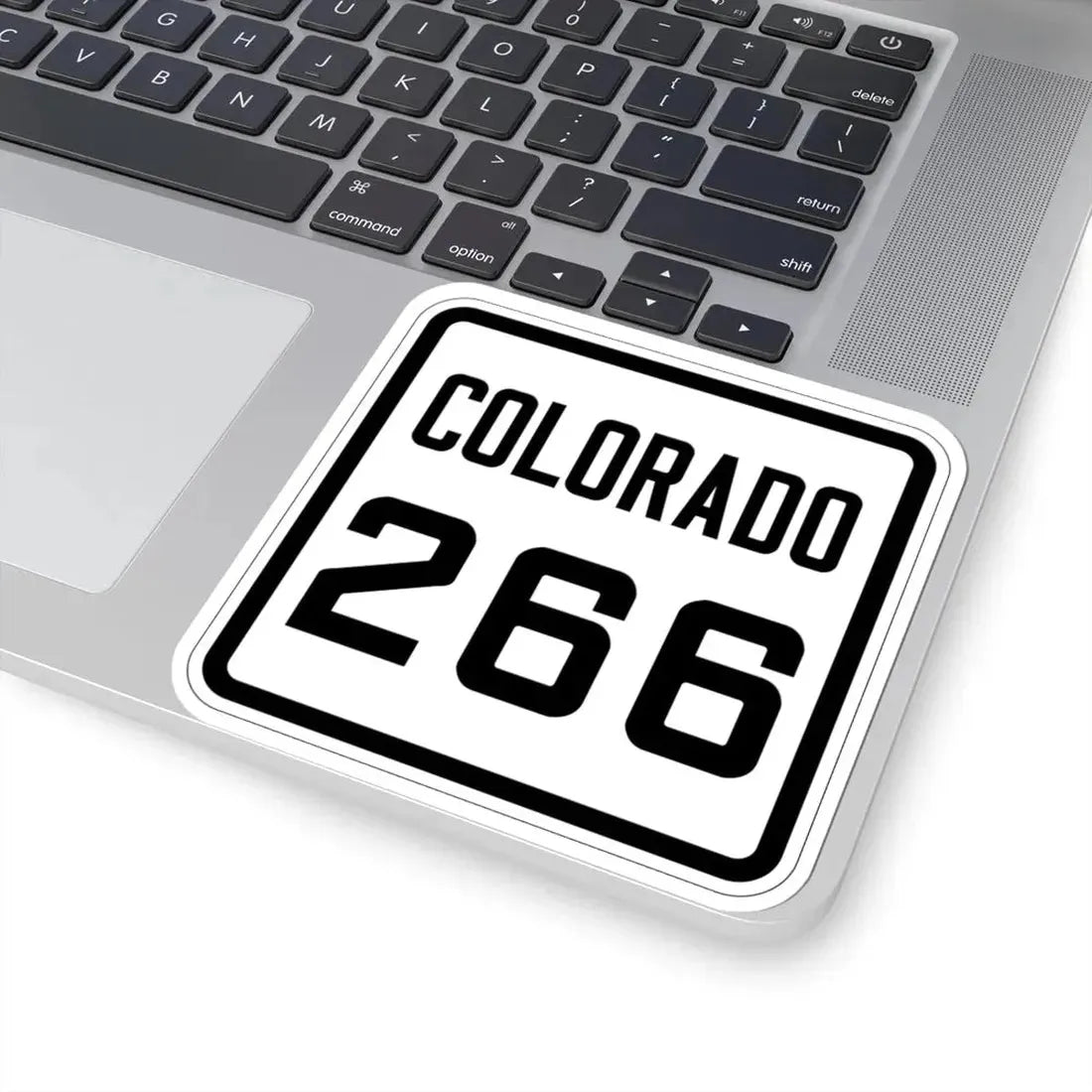 Colorado 266 1926 (Colorado) (Road Sign) STICKER Vinyl Kiss-Cut Decal - The Sticker Space