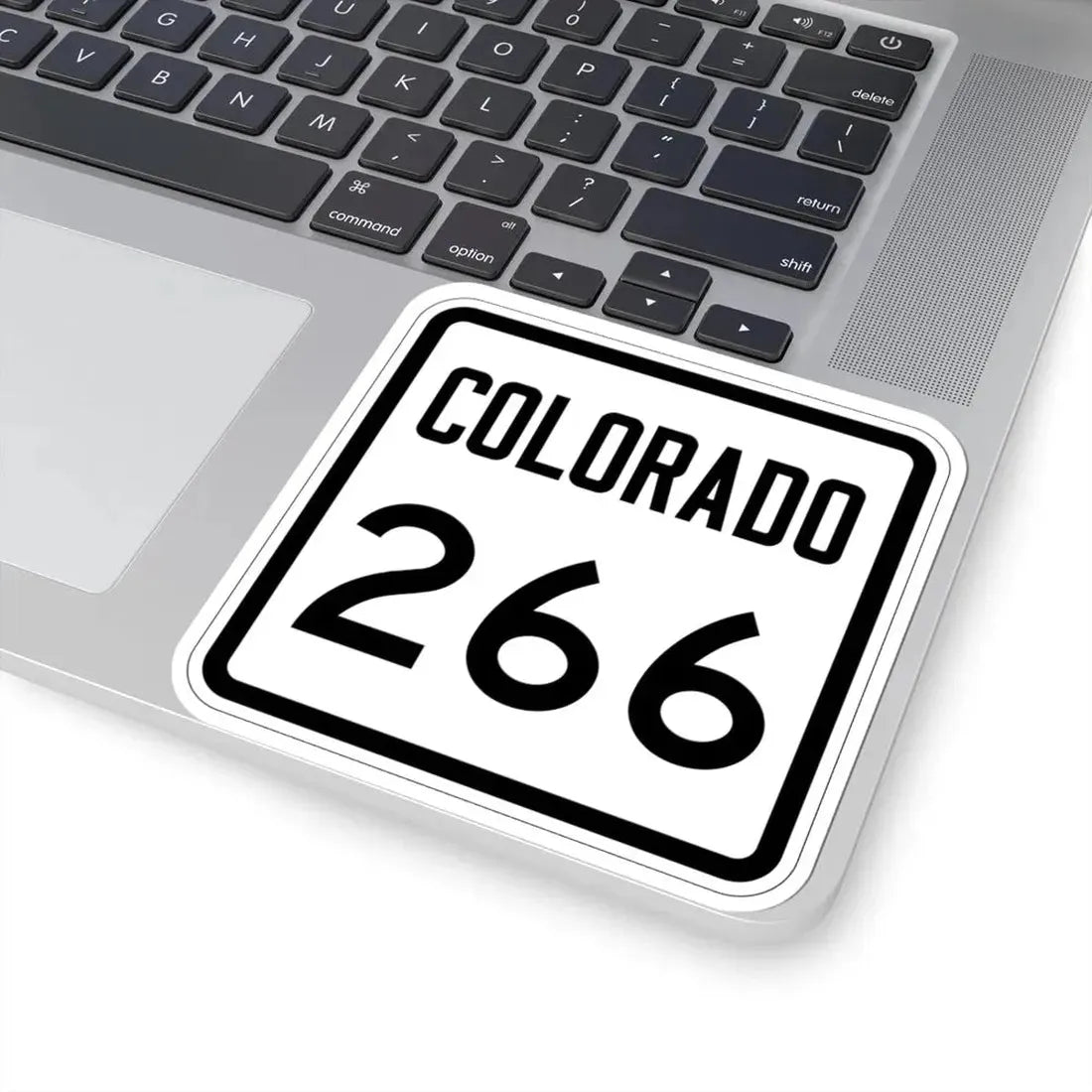 Colorado 266 1946 (Colorado) (Road Sign) STICKER Vinyl Kiss-Cut Decal - The Sticker Space