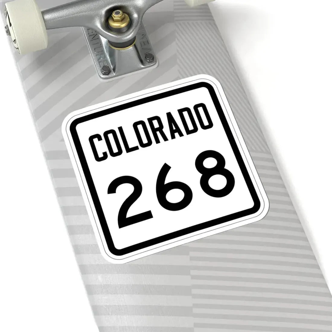 Colorado 268 1946 (Colorado) (Road Sign) STICKER Vinyl Kiss-Cut Decal - The Sticker Space