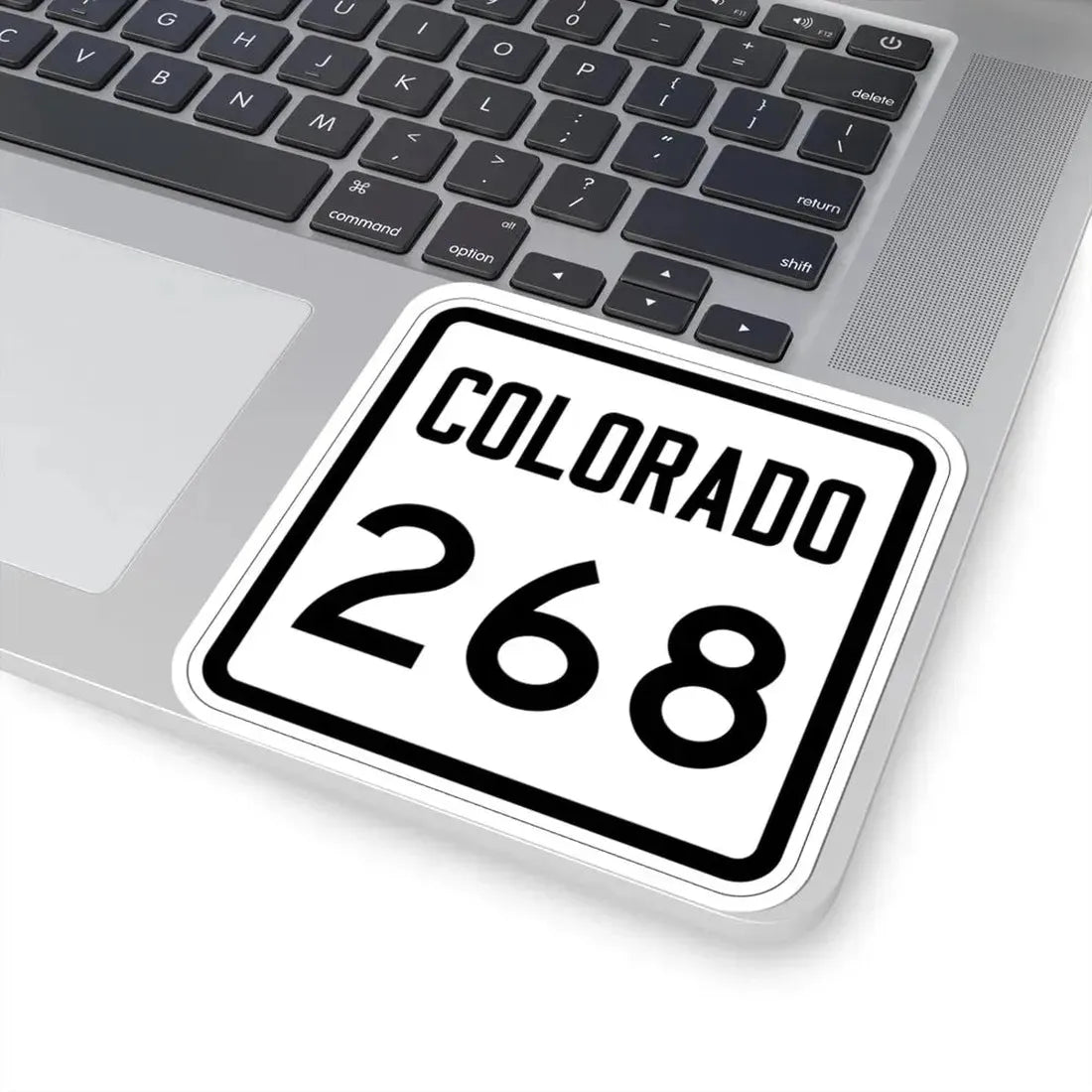 Colorado 268 1946 (Colorado) (Road Sign) STICKER Vinyl Kiss-Cut Decal - The Sticker Space