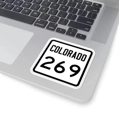 Colorado 269 1946 (Colorado) (Road Sign) STICKER Vinyl Kiss-Cut Decal - The Sticker Space