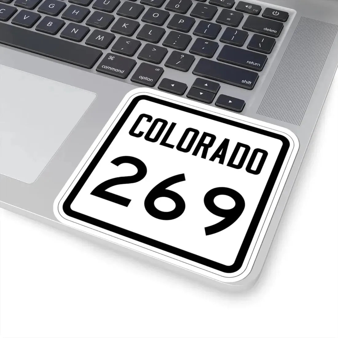 Colorado 269 1946 (Colorado) (Road Sign) STICKER Vinyl Kiss-Cut Decal - The Sticker Space