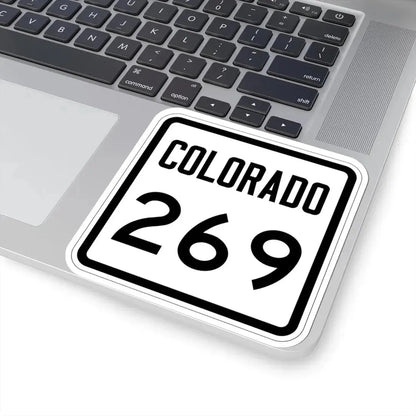 Colorado 269 1946 (Colorado) (Road Sign) STICKER Vinyl Kiss-Cut Decal - The Sticker Space
