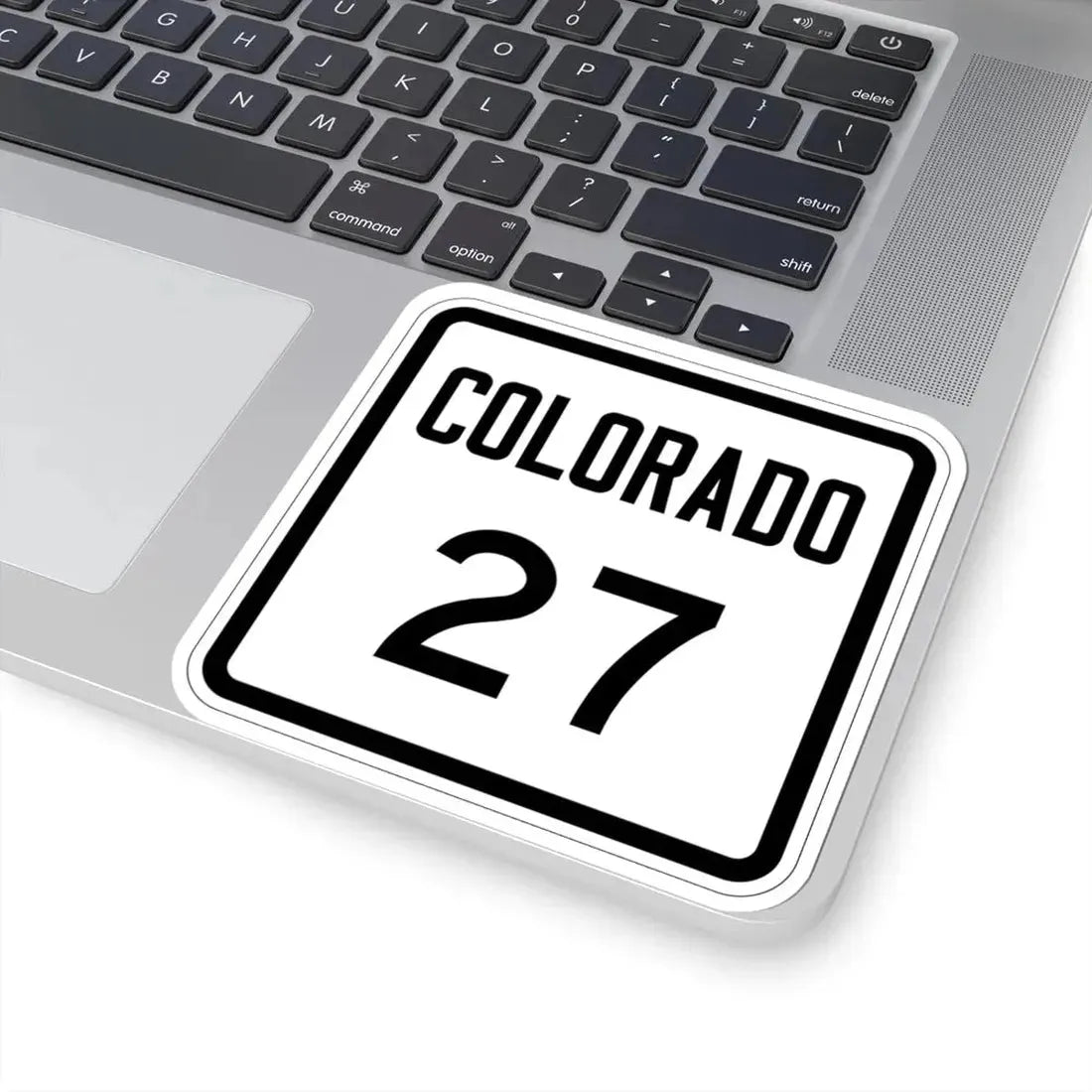 Colorado 27 1946 (Colorado) (Road Sign) STICKER Vinyl Kiss-Cut Decal - The Sticker Space