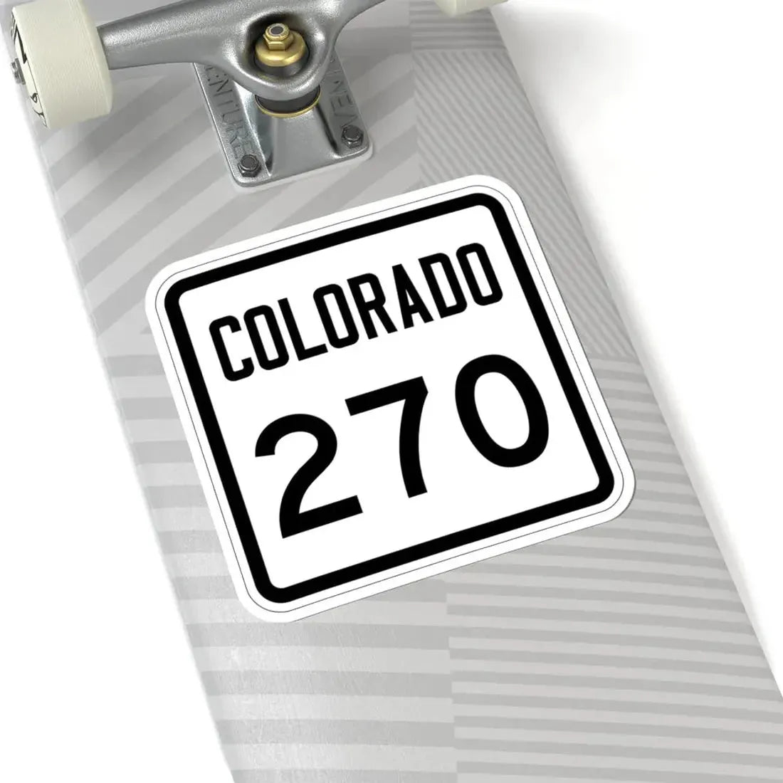 Colorado 270 1946 (Colorado) (Road Sign) STICKER Vinyl Kiss-Cut Decal - The Sticker Space