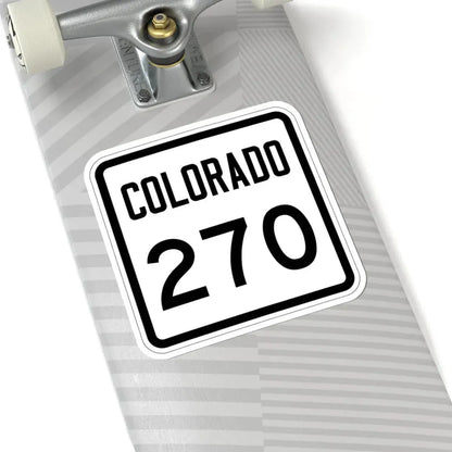 Colorado 270 1946 (Colorado) (Road Sign) STICKER Vinyl Kiss-Cut Decal - The Sticker Space
