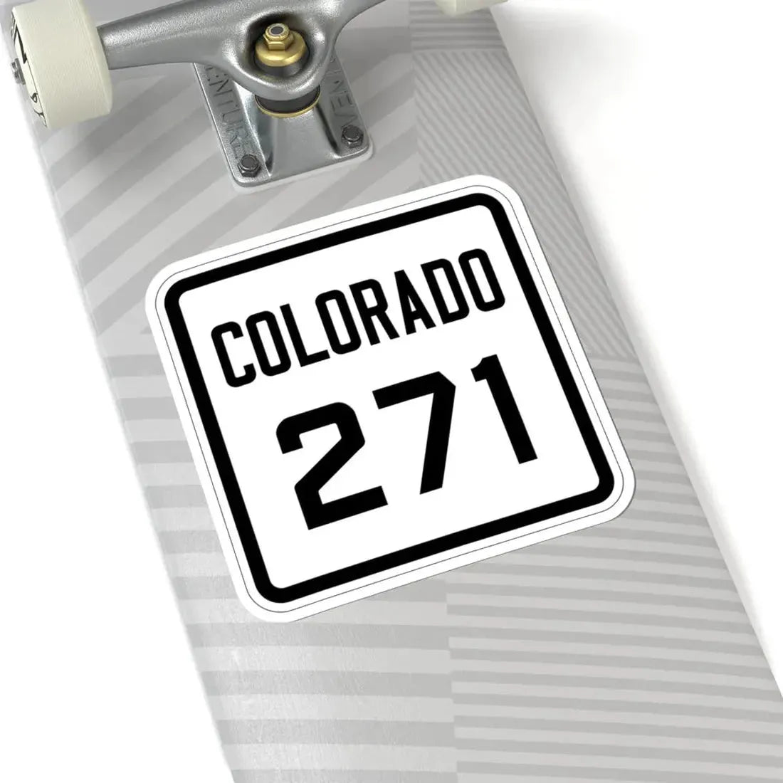 Colorado 271 1926 (Colorado) (Road Sign) STICKER Vinyl Kiss-Cut Decal - The Sticker Space