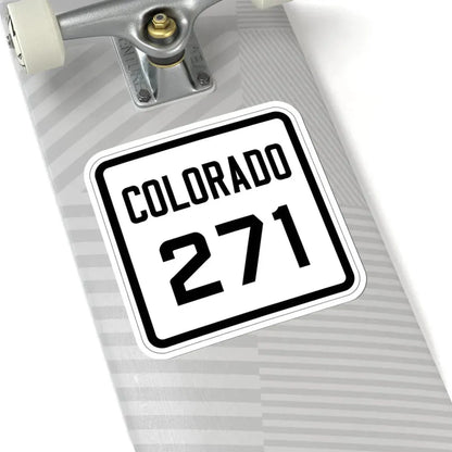 Colorado 271 1926 (Colorado) (Road Sign) STICKER Vinyl Kiss-Cut Decal - The Sticker Space