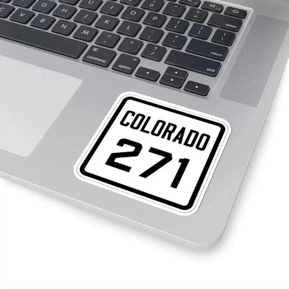 Colorado 271 1926 (Colorado) (Road Sign) STICKER Vinyl Kiss-Cut Decal - The Sticker Space