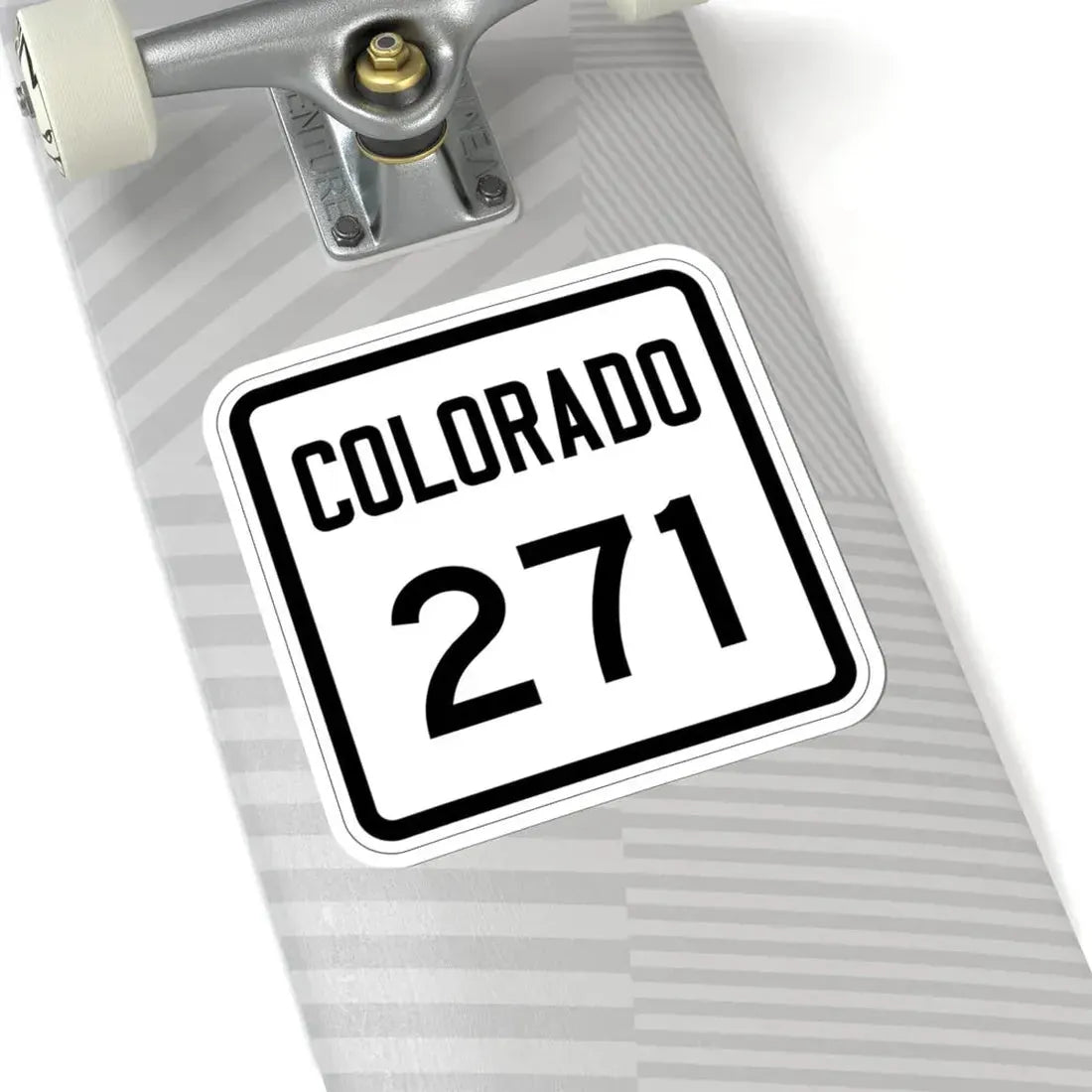 Colorado 271 1946 (Colorado) (Road Sign) STICKER Vinyl Kiss-Cut Decal - The Sticker Space