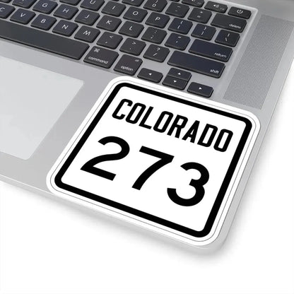 Colorado 273 1946 (Colorado) (Road Sign) STICKER Vinyl Kiss-Cut Decal - The Sticker Space