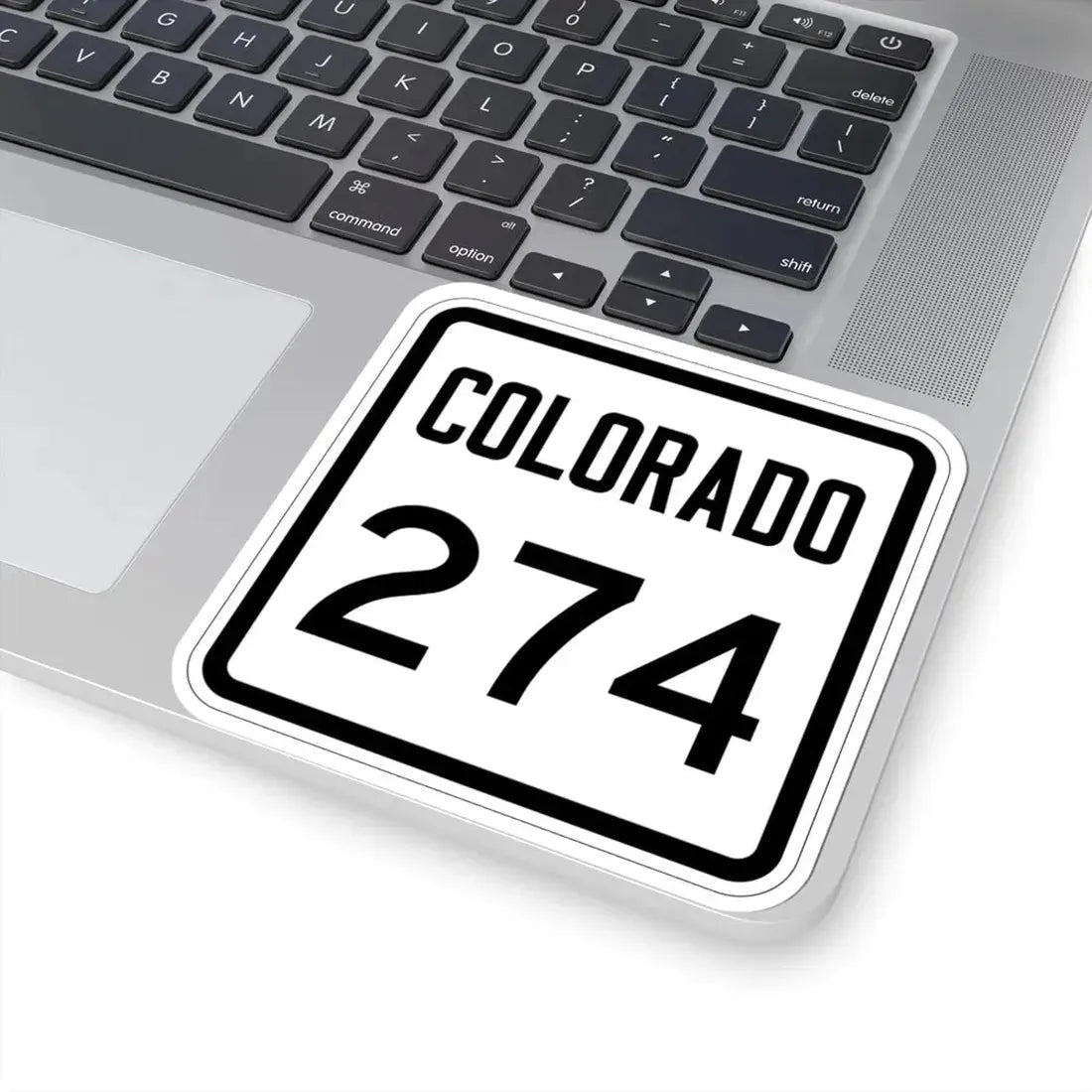 Colorado 274 1946 (Colorado) (Road Sign) STICKER Vinyl Kiss-Cut Decal - The Sticker Space