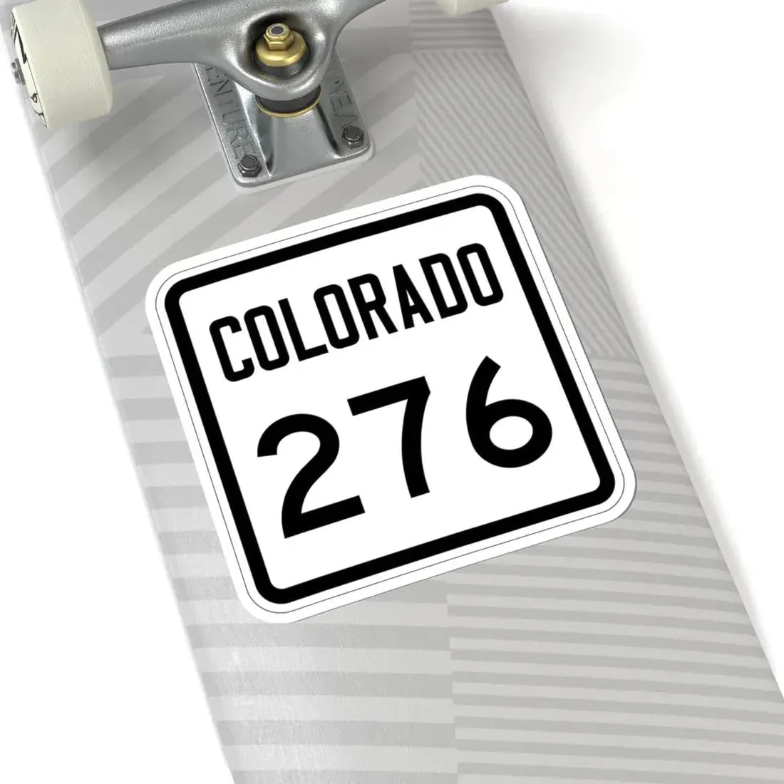 Colorado 276 1946 (Colorado) (Road Sign) STICKER Vinyl Kiss-Cut Decal - The Sticker Space