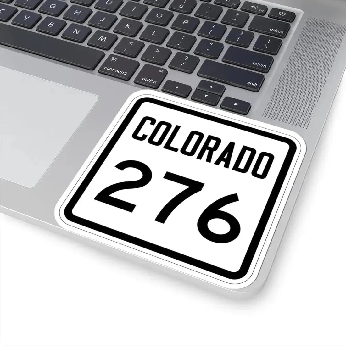 Colorado 276 1946 (Colorado) (Road Sign) STICKER Vinyl Kiss-Cut Decal - The Sticker Space