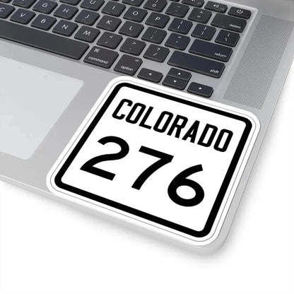 Colorado 276 1946 (Colorado) (Road Sign) STICKER Vinyl Kiss-Cut Decal - The Sticker Space