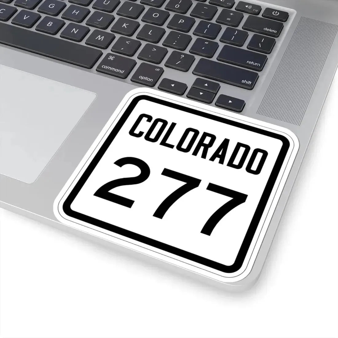 Colorado 277 1946 (Colorado) (Road Sign) STICKER Vinyl Kiss-Cut Decal - The Sticker Space
