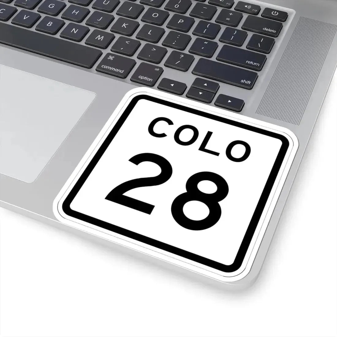 Colorado 28 1952 (Colorado) (Road Sign) STICKER Vinyl Kiss-Cut Decal - The Sticker Space
