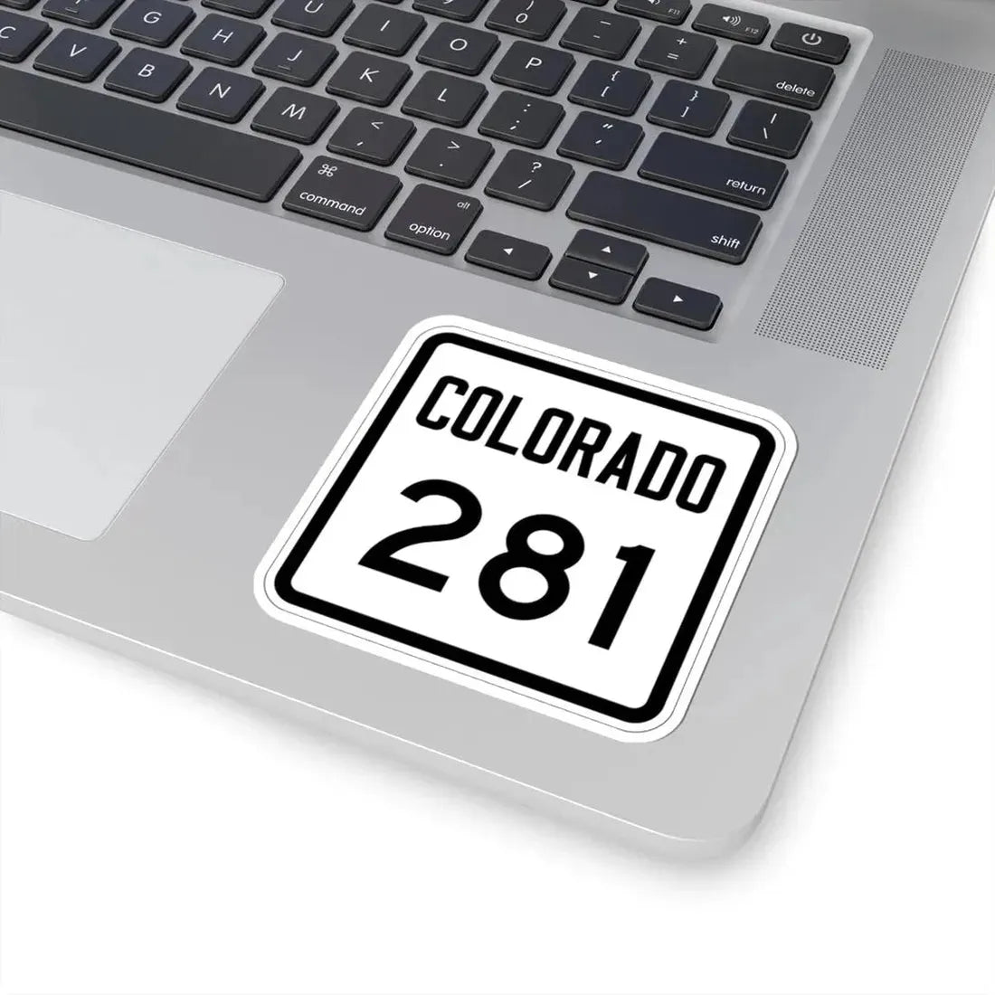 Colorado 281 1946 (Colorado) (Road Sign) STICKER Vinyl Kiss-Cut Decal - The Sticker Space