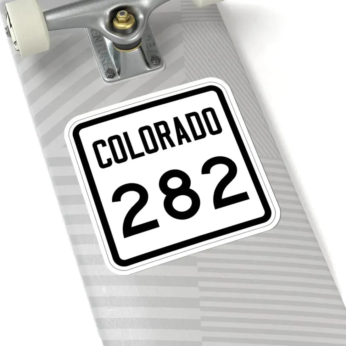 Colorado 282 1946 (Colorado) (Road Sign) STICKER Vinyl Kiss-Cut Decal - The Sticker Space