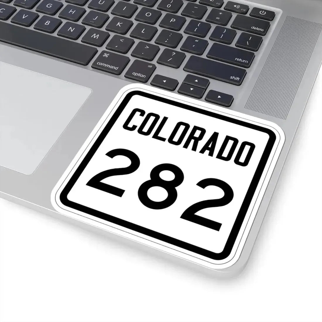 Colorado 282 1946 (Colorado) (Road Sign) STICKER Vinyl Kiss-Cut Decal - The Sticker Space