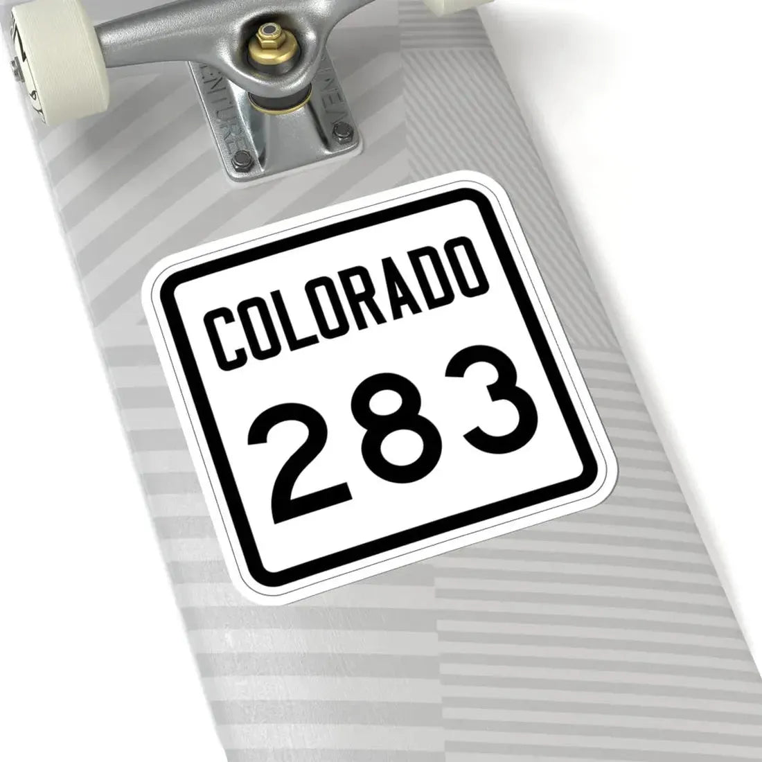 Colorado 283 1946 (Colorado) (Road Sign) STICKER Vinyl Kiss-Cut Decal - The Sticker Space