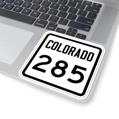 Colorado 285 1946 (Colorado) (Road Sign) STICKER Vinyl Kiss-Cut Decal - The Sticker Space