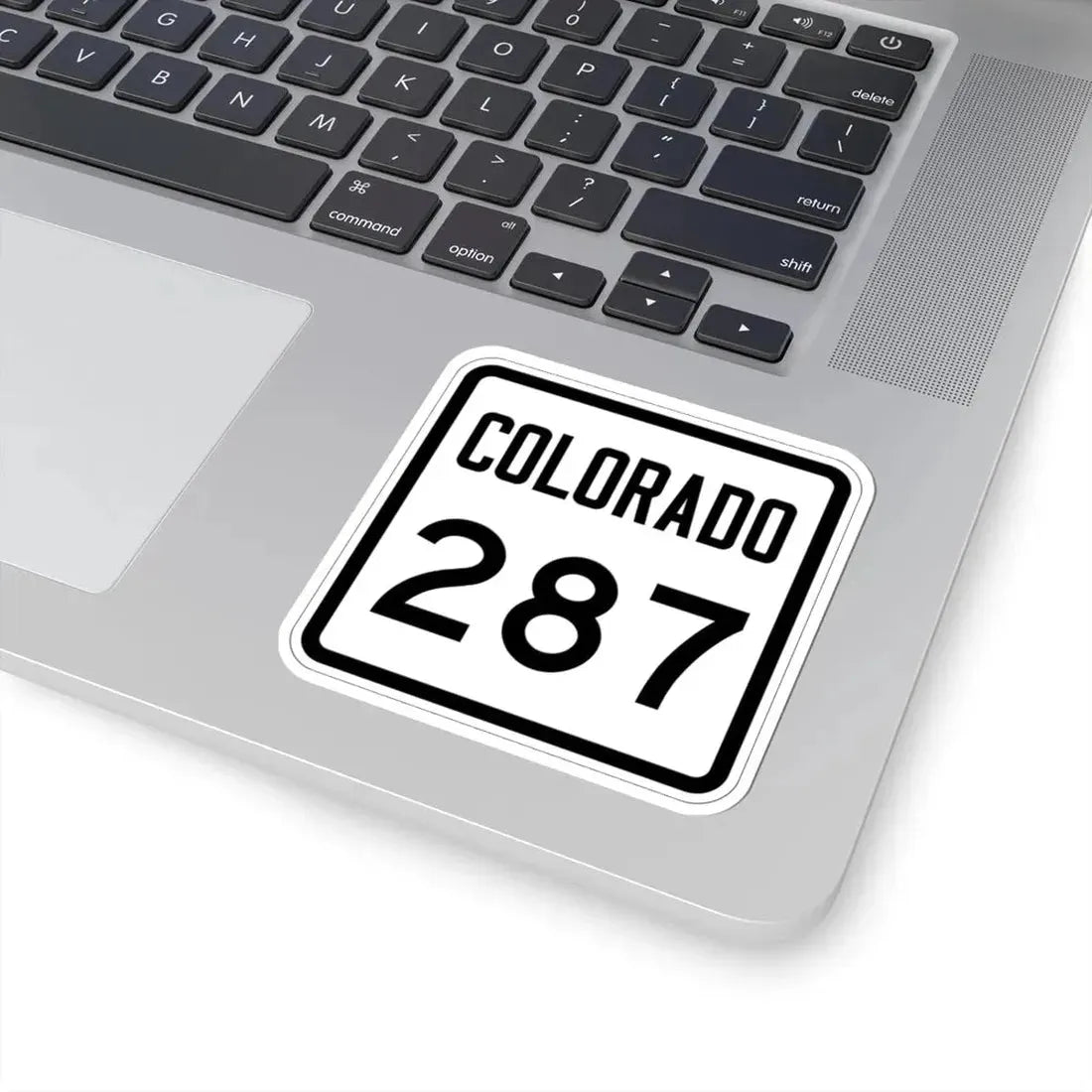 Colorado 287 1946 (Colorado) (Road Sign) STICKER Vinyl Kiss-Cut Decal - The Sticker Space