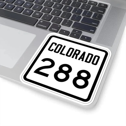 Colorado 288 1946 (Colorado) (Road Sign) STICKER Vinyl Kiss-Cut Decal - The Sticker Space
