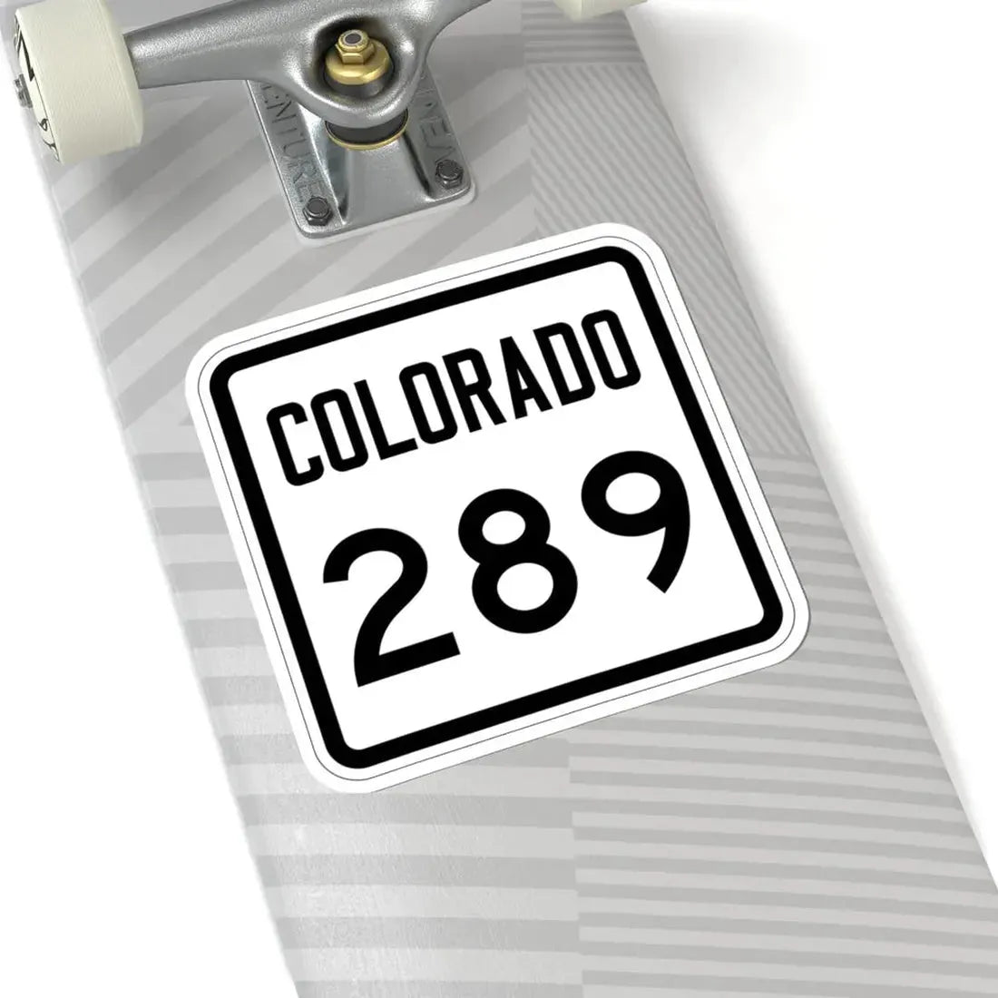 Colorado 289 1946 (Colorado) (Road Sign) STICKER Vinyl Kiss-Cut Decal - The Sticker Space