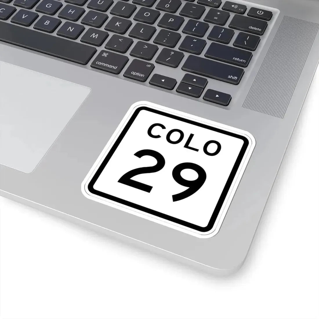 Colorado 29 1952 (Colorado) (Road Sign) STICKER Vinyl Kiss-Cut Decal - The Sticker Space