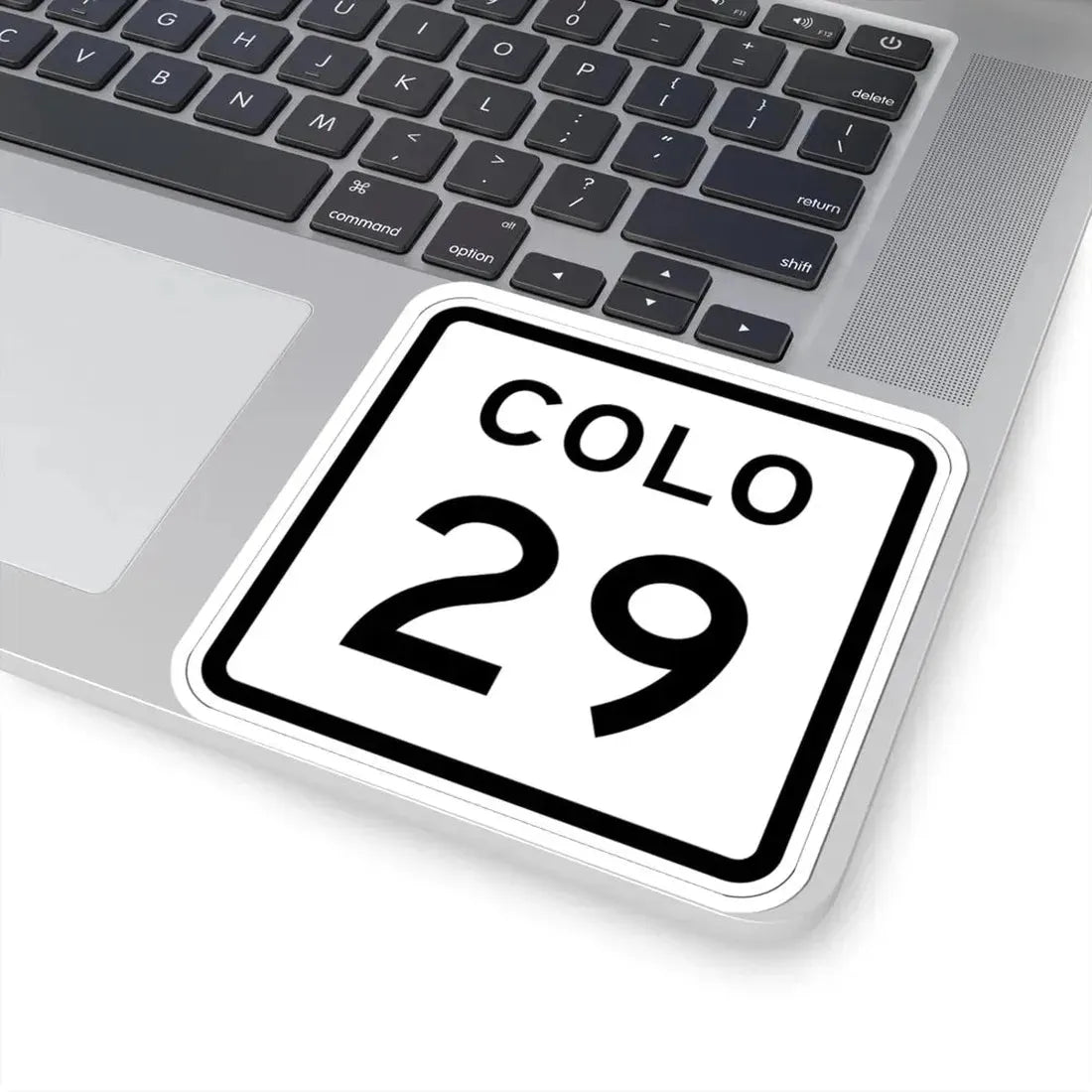 Colorado 29 1952 (Colorado) (Road Sign) STICKER Vinyl Kiss-Cut Decal - The Sticker Space