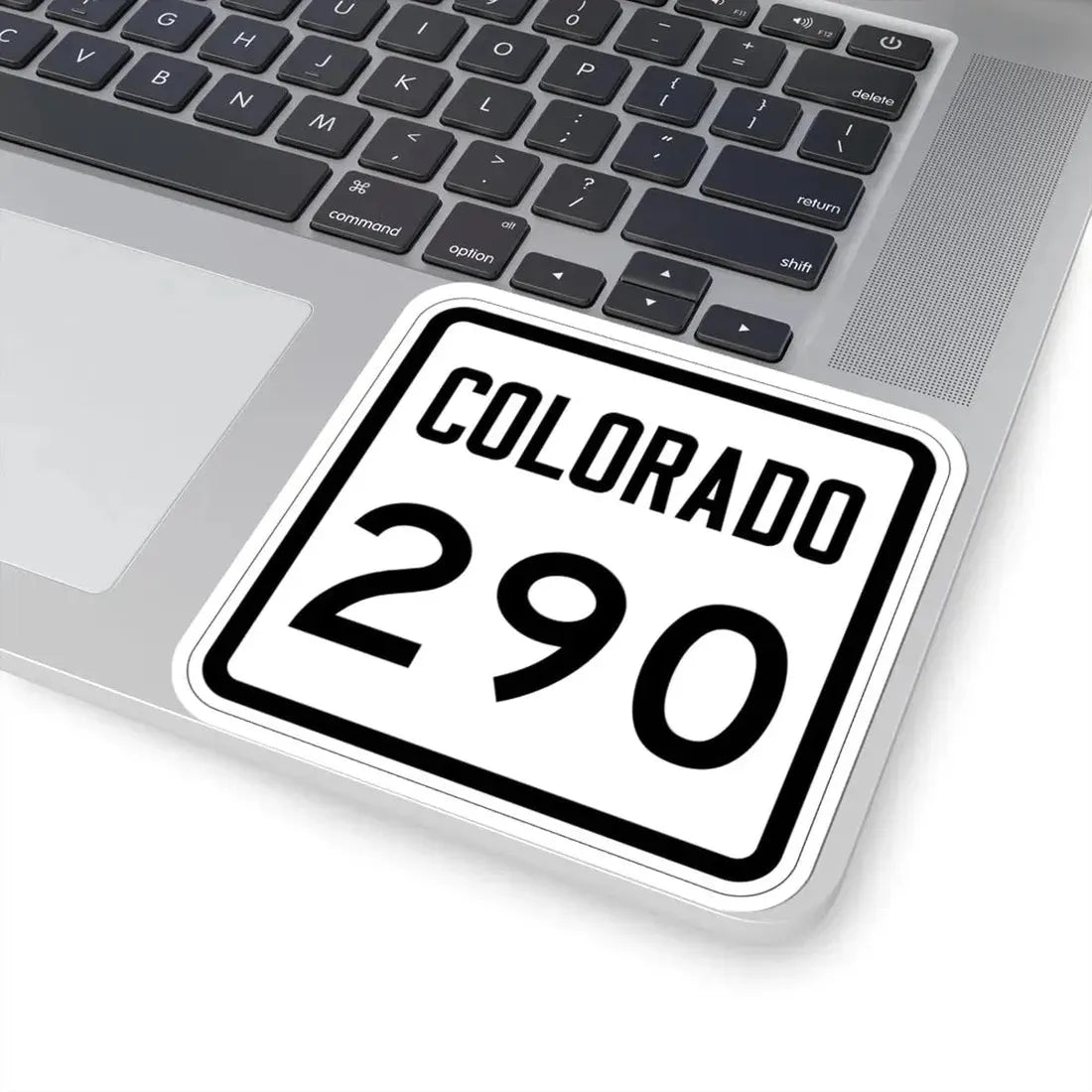 Colorado 290 1946 (Colorado) (Road Sign) STICKER Vinyl Kiss-Cut Decal - The Sticker Space