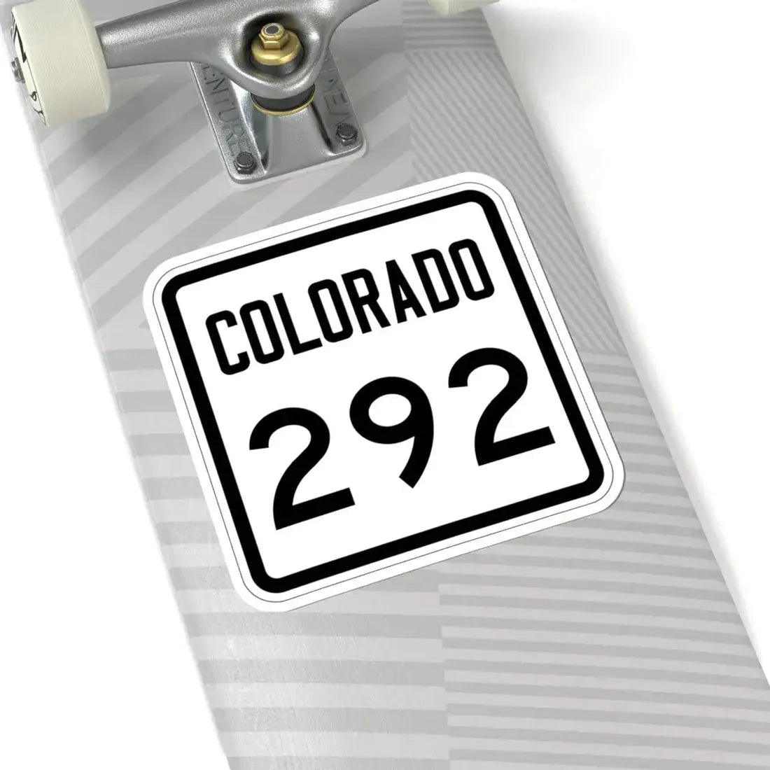 Colorado 292 1946 (Colorado) (Road Sign) STICKER Vinyl Kiss-Cut Decal - The Sticker Space