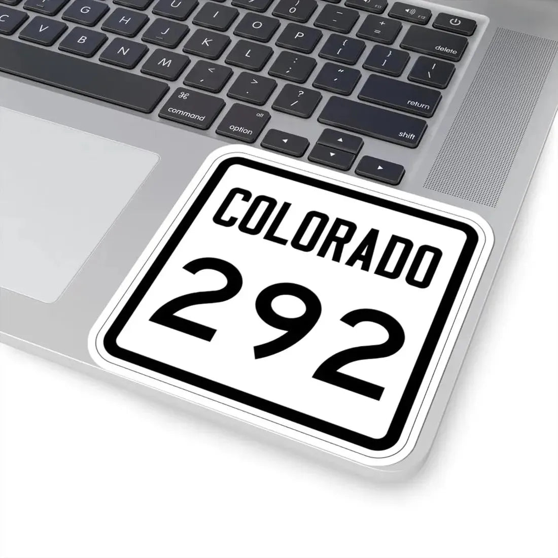 Colorado 292 1946 (Colorado) (Road Sign) STICKER Vinyl Kiss-Cut Decal - The Sticker Space